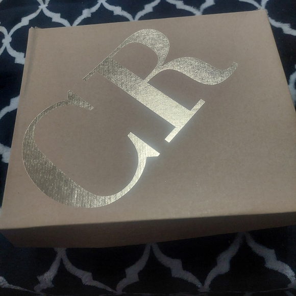 NIB Charlotte Russe blush suede ankle wrap sandal size 8 - Picture 9 of 9